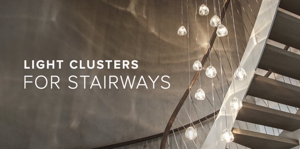 Light Clusters for Stairways